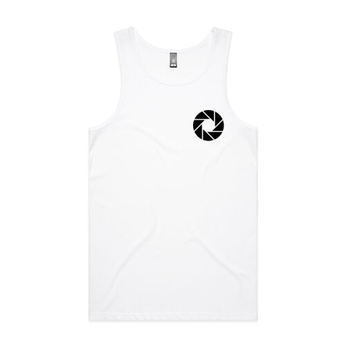 White Apeture - AS Colour - Men's Lowdown Singlet Thumbnail