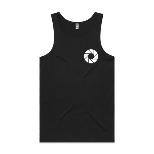 Black Apeture - AS Colour - Men's Lowdown Singlet Thumbnail